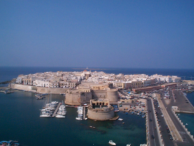 Aerial view of Gallipoli