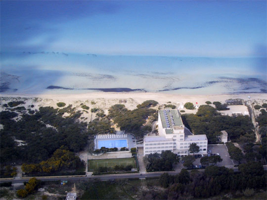 Aerial view of Le Sirene'